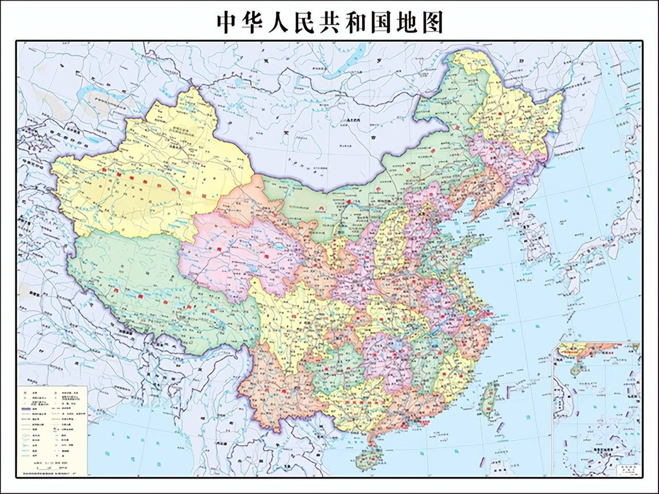 2025年新版中国地图电子版高清矢量图 素材图源文件
