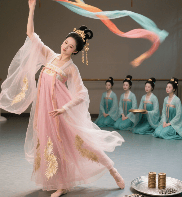 杨贵妃霓裳羽衣舞,领舞津贴比宫女高多少?薪资等级