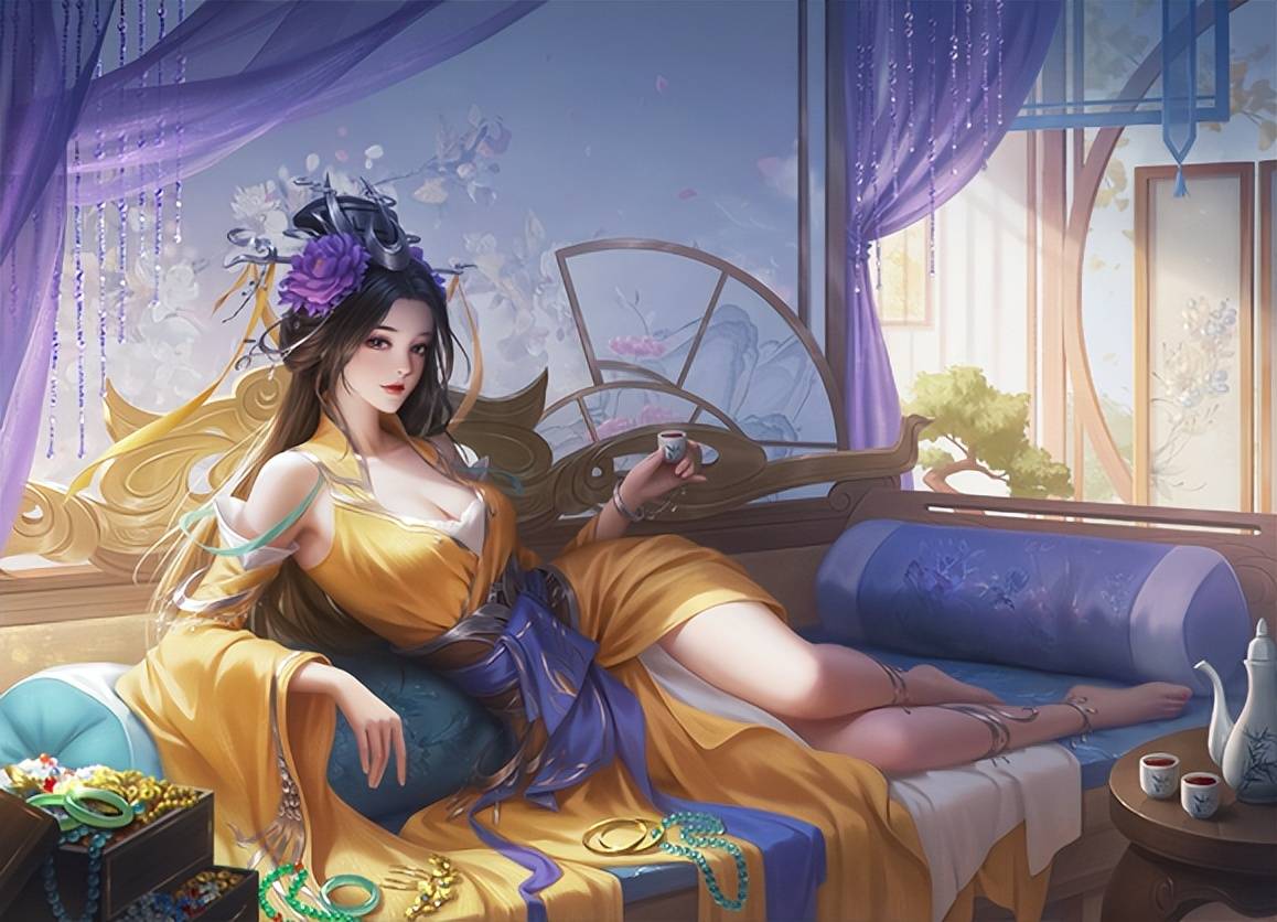 懊悔年少不知姐姐好!三国杀的美艳大姐姐太顶了,妩媚温柔拉满