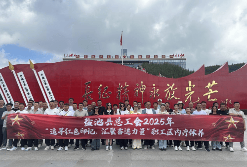 宁夏盐池县多部门联动：200职工共赴“红绿交织”的生态之旅(图2)