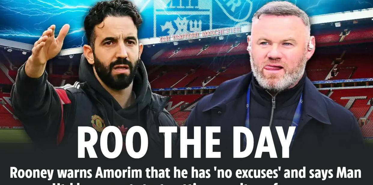 鲁尼警告阿莫林:曼联只拿1分令人堪忧