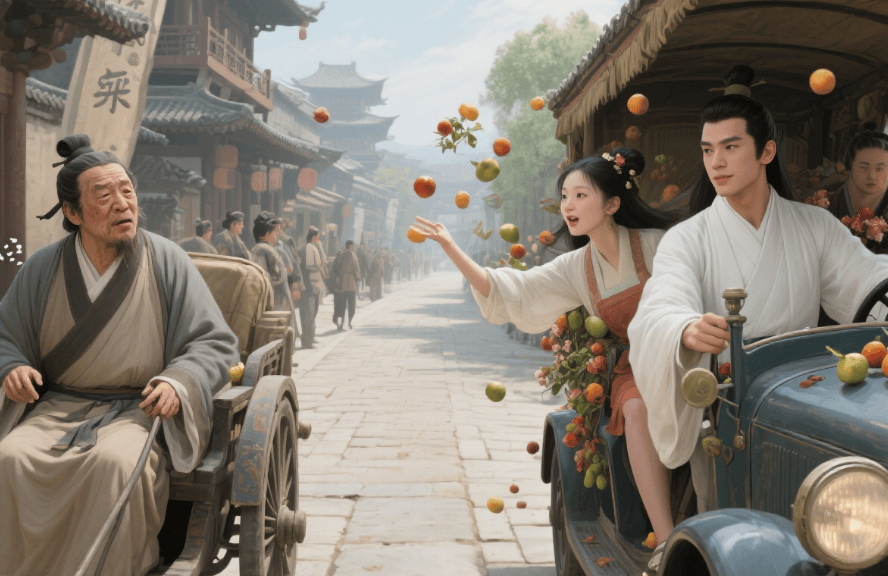 左思效仿潘安出游翻车记:丑才子遇上美男子,西晋街头的尴尬名场面