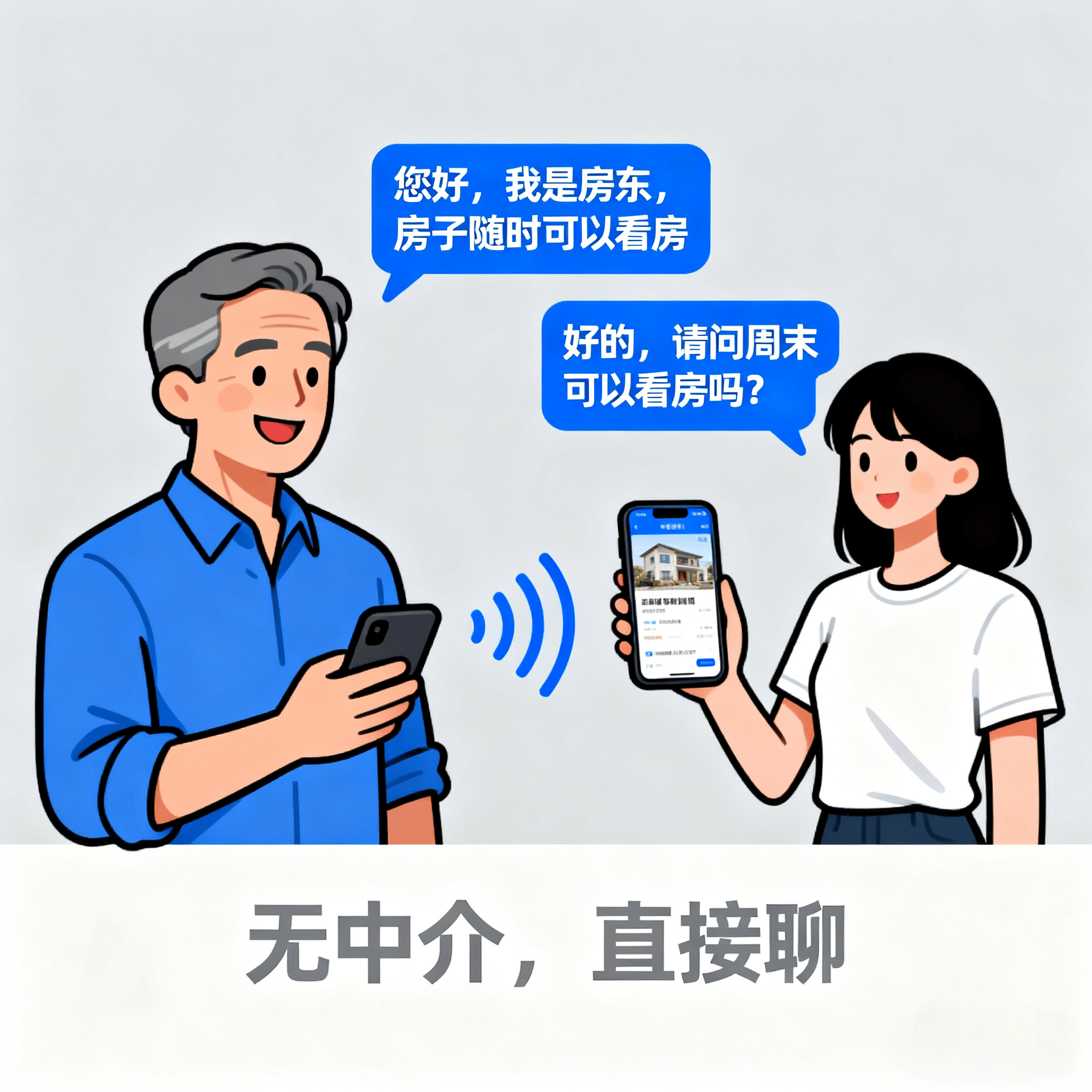 房东直租无中介费租房平台