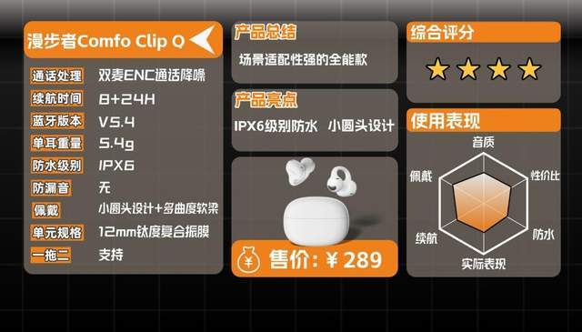 300元左右的耳夹式耳机推荐哪一款？性价比夹耳式蓝牙耳机推荐