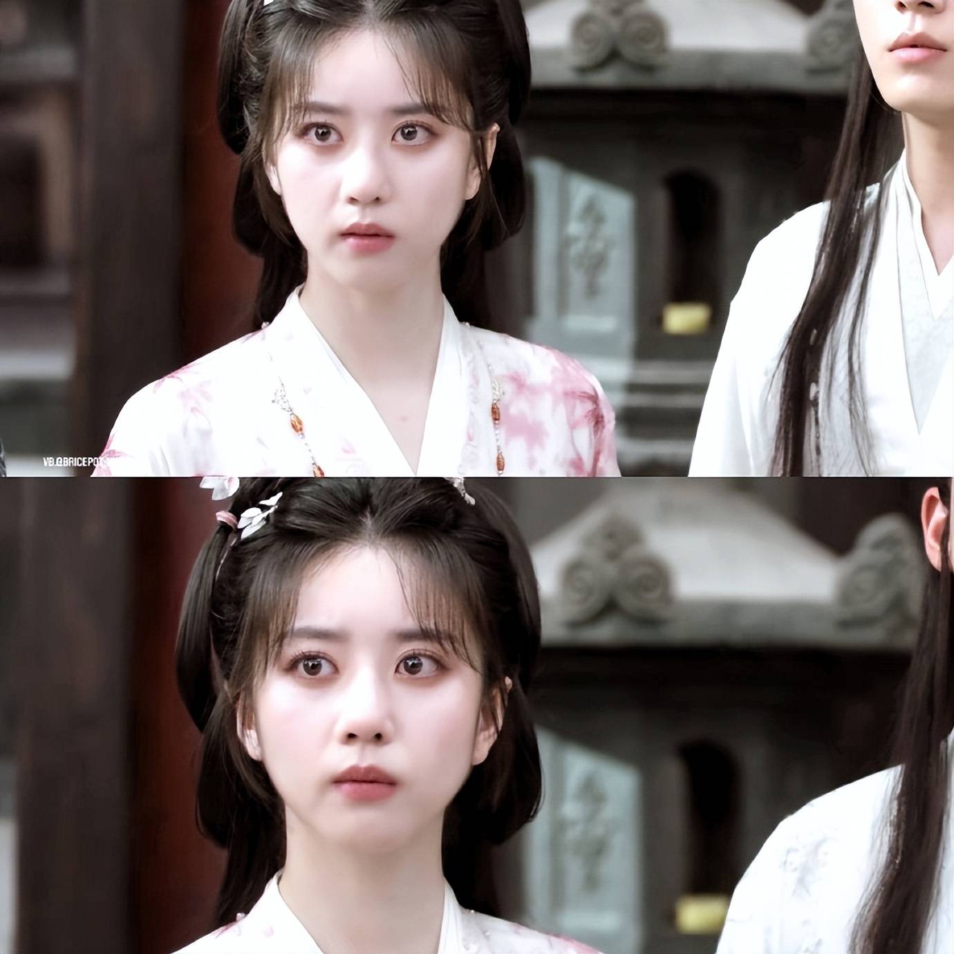 《赴山海》的败笔演员,臭脸就像欠她钱,瞪眼演技太尴尬