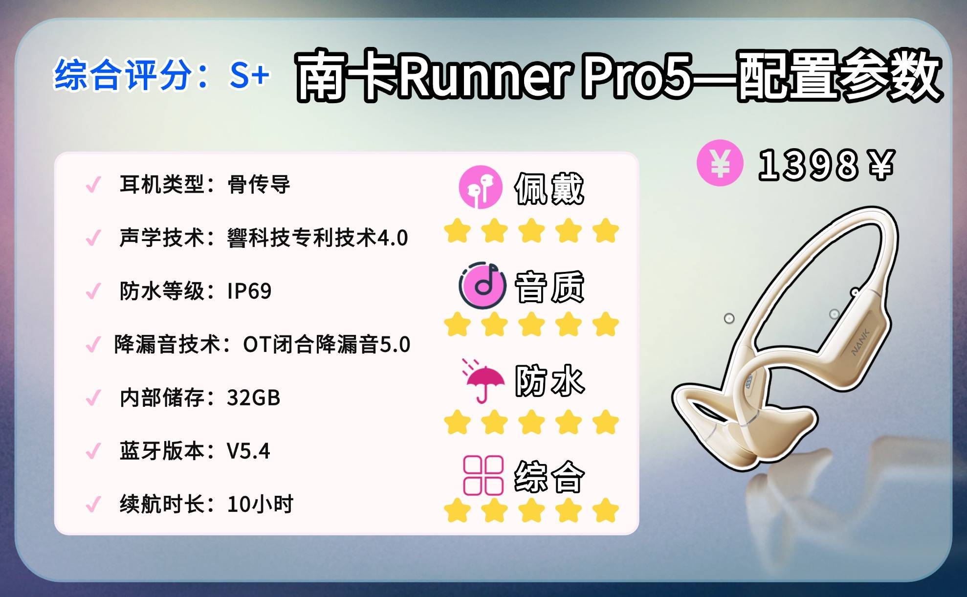 运动耳机哪个牌子好性价比高？十大高性价比运动耳机品牌实测推荐