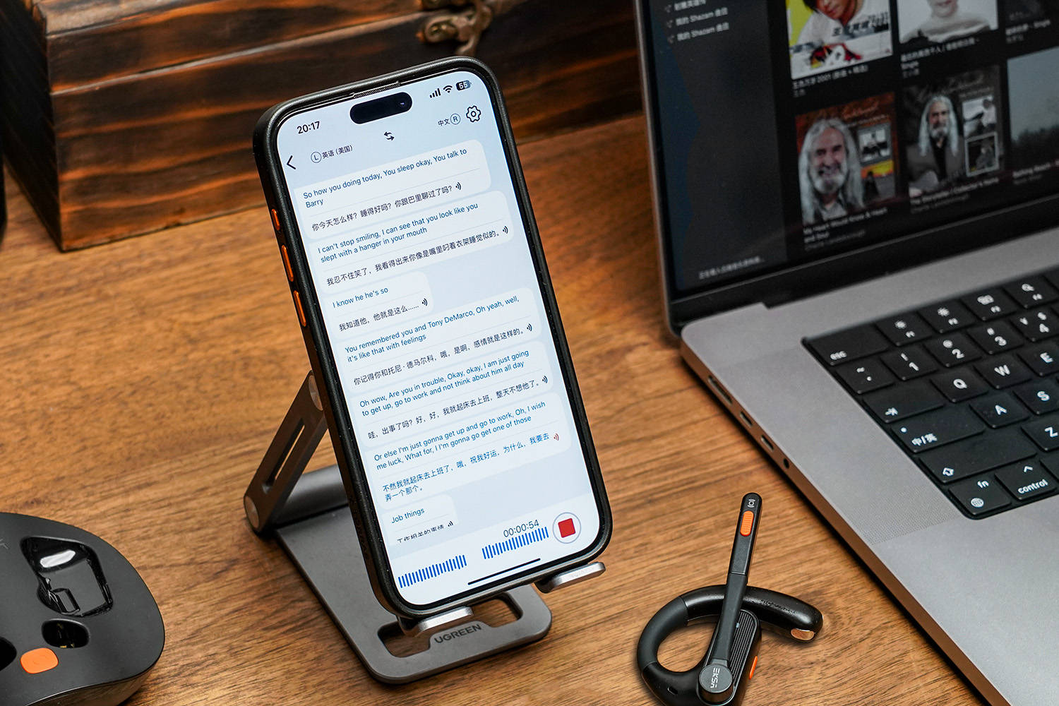 蓝牙耳机 | 开石OpenRock S30 AI话务耳机：职场牛马领跑神器