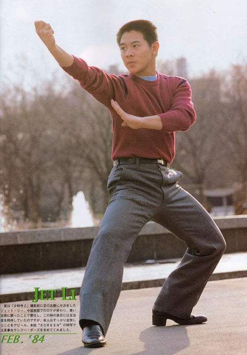 在这场比拼中,有三位著名的武学宗师,分别是李连杰,胡坚强和于承惠