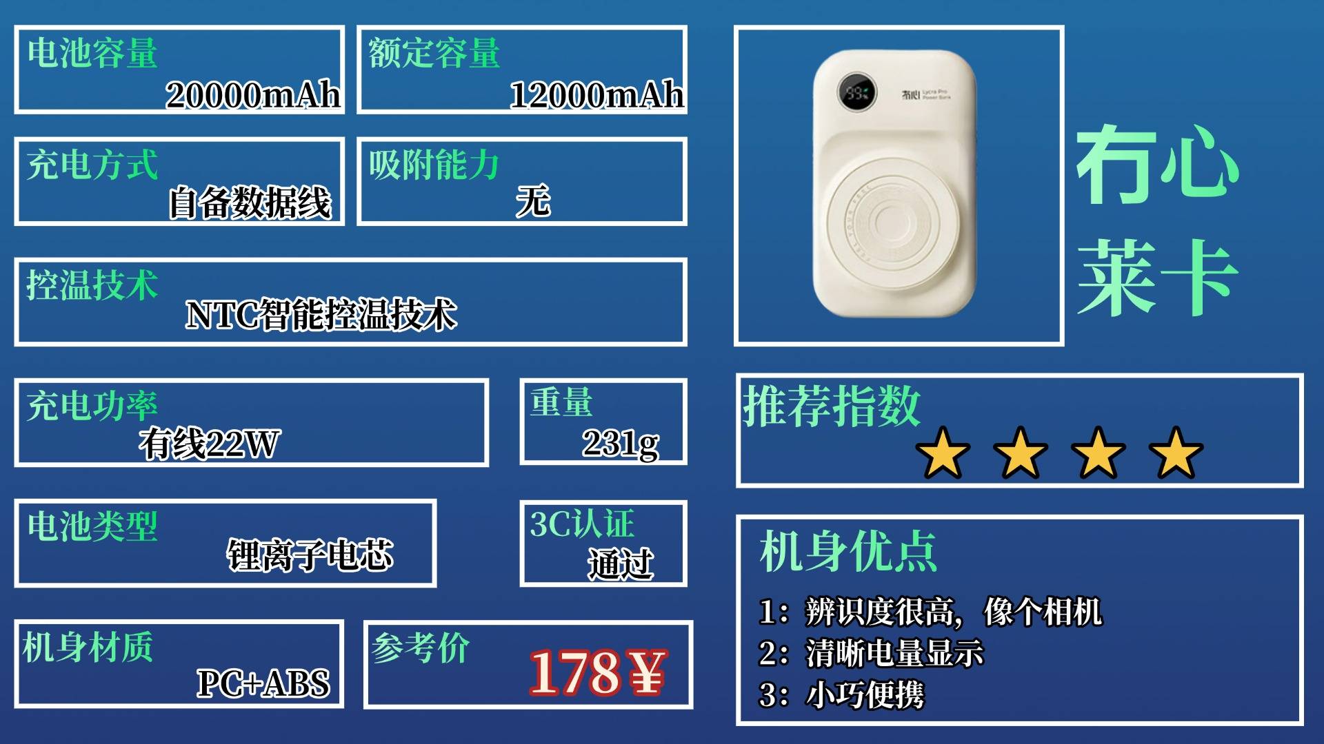 2025年充电宝哪个牌子好耐用质量好?十款主流耐用充电宝推荐