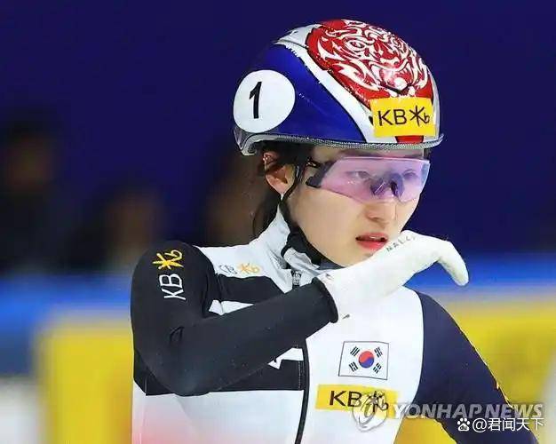 世巡赛第二站首日,韩国短道速滑名将崔敏静,三项预赛全第一