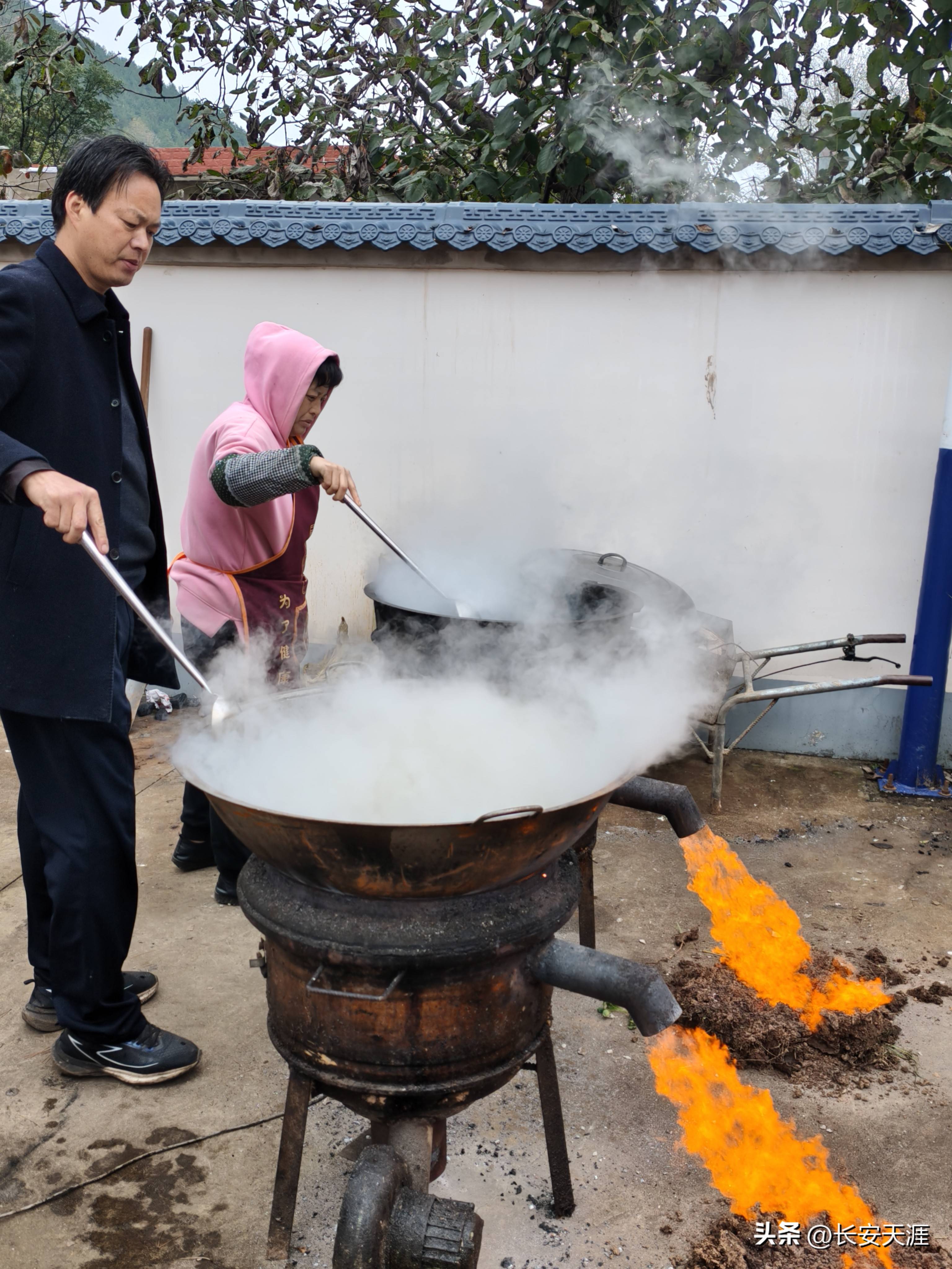 重阳敬老洛南石坡镇石羊村活动太接地气了