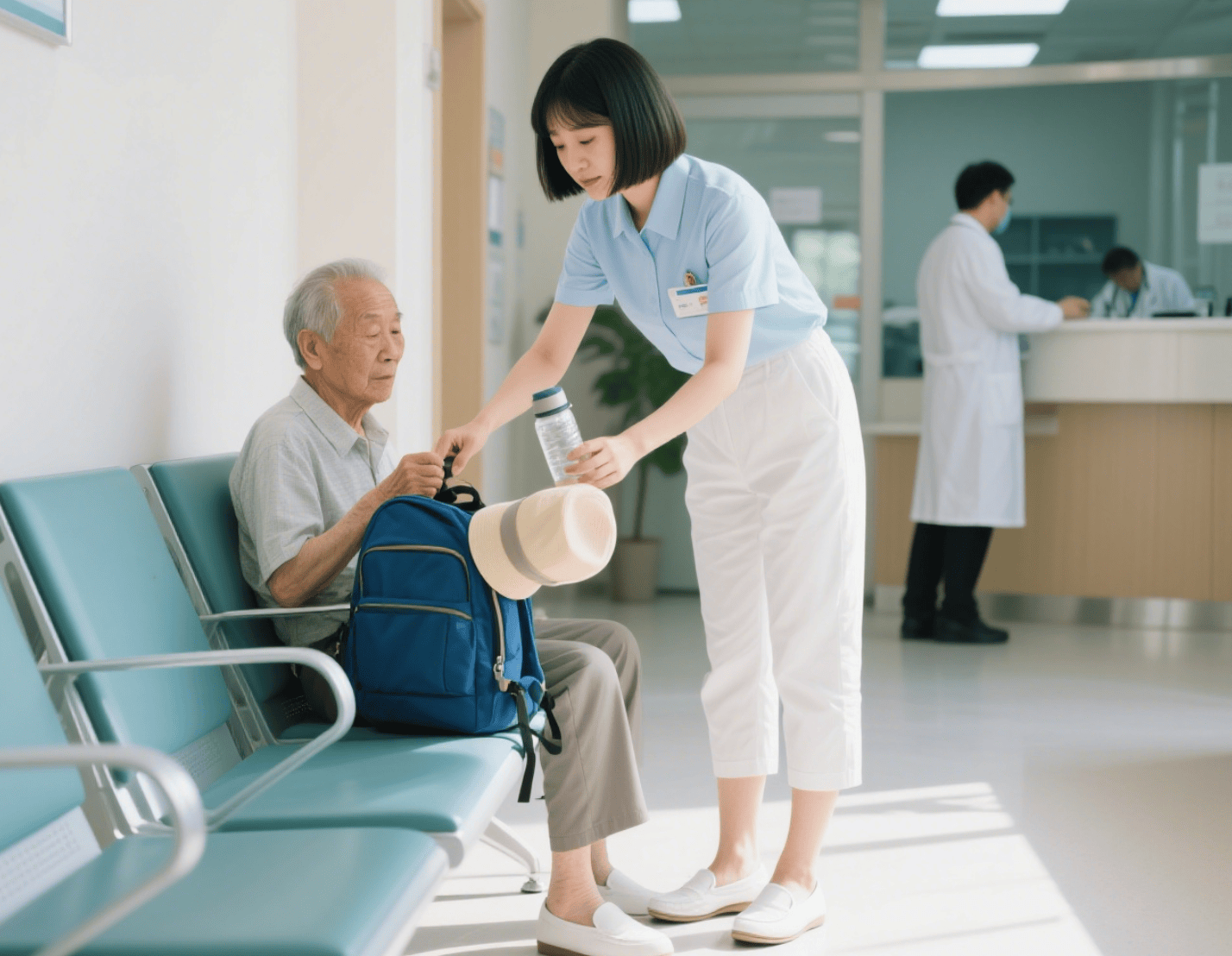 代问诊加陪诊挂号老人就医全程照料，每一步都安稳的简单介绍