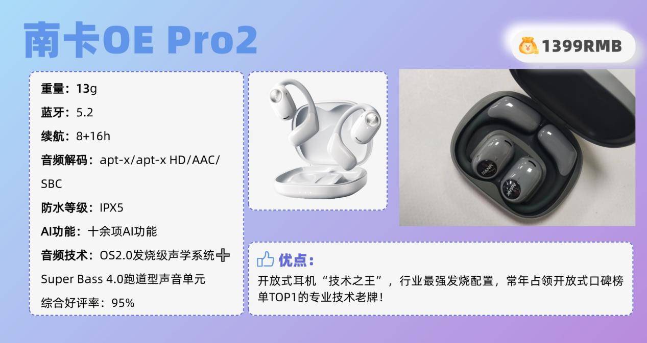 开放式耳机怎么选?双11十大开放式耳机音质排行榜测评揭晓