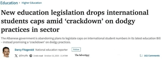 澳洲留学迎来新机遇！上限取消、排名飙升、回国福利加码！ -华闻时空