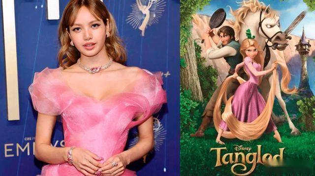 Lisa将演乐佩长发公主？搭档斯嘉丽·约翰逊霉霉出演迪士尼电影《魔发奇缘》  