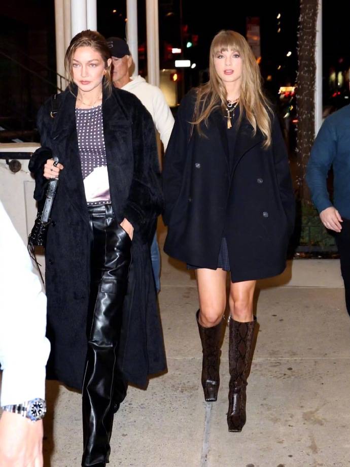 泰勒·斯威夫特与超模吉吉·哈迪德聚会,网友感叹:十年容颜未变 插图3 泰勒·斯威夫特与超模吉吉·哈迪德聚会,网友感叹:十年容颜未变 插图3