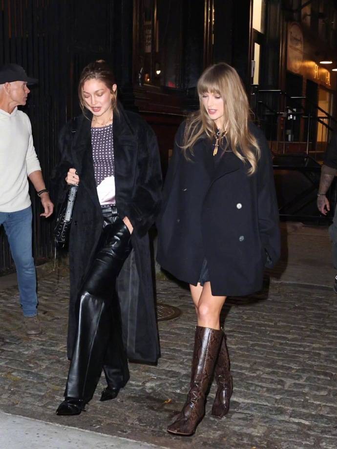 泰勒·斯威夫特与超模吉吉·哈迪德聚会,网友感叹:十年容颜未变 插图4 泰勒·斯威夫特与超模吉吉·哈迪德聚会,网友感叹:十年容颜未变 插图4
