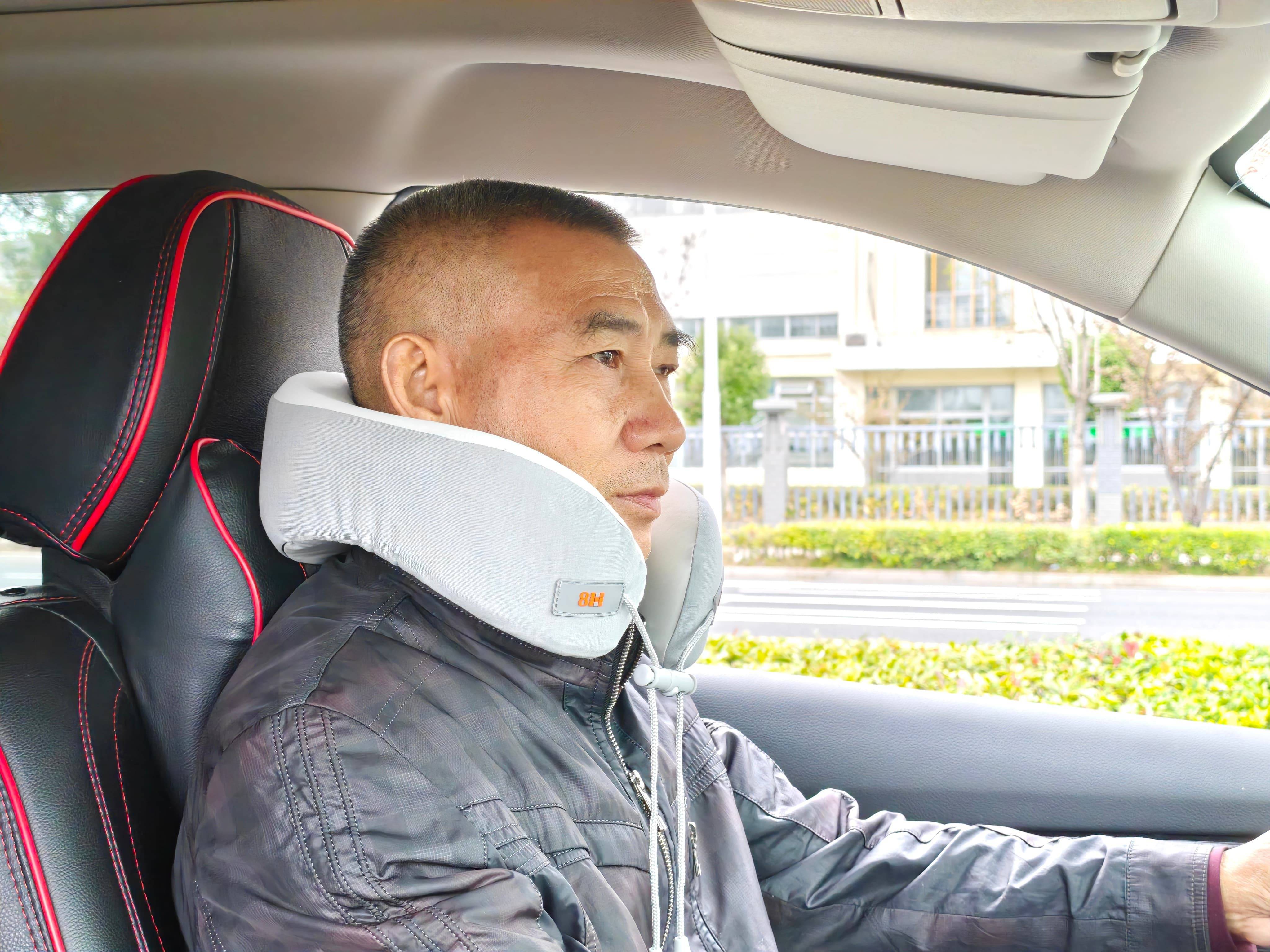 旅伴利器：8H小爱物护颈U型枕实测，旅途中熟睡的秘诀