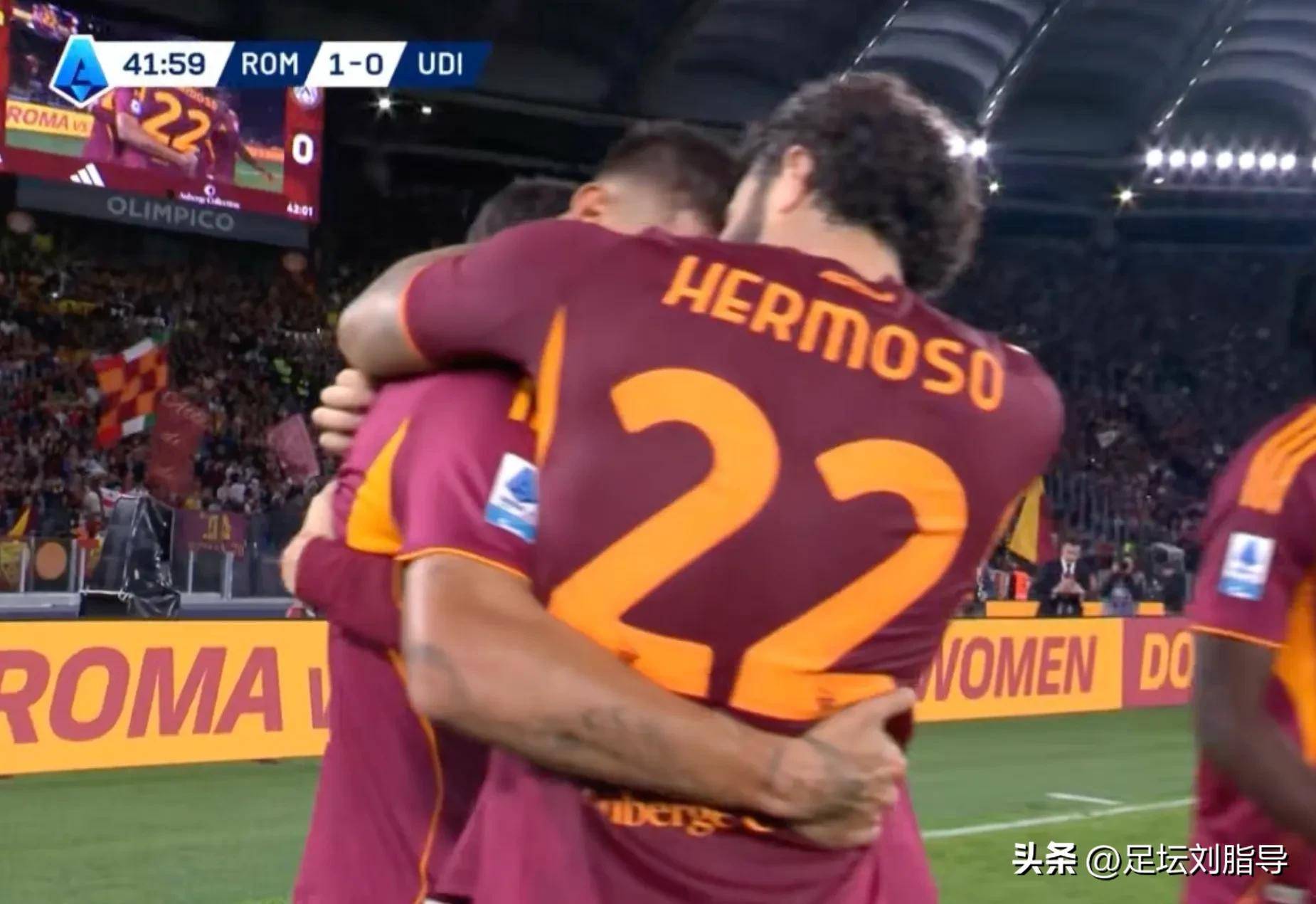 佩莱格里尼获掌声，扎尼奥洛闭嘴，罗马再次来到意甲榜首