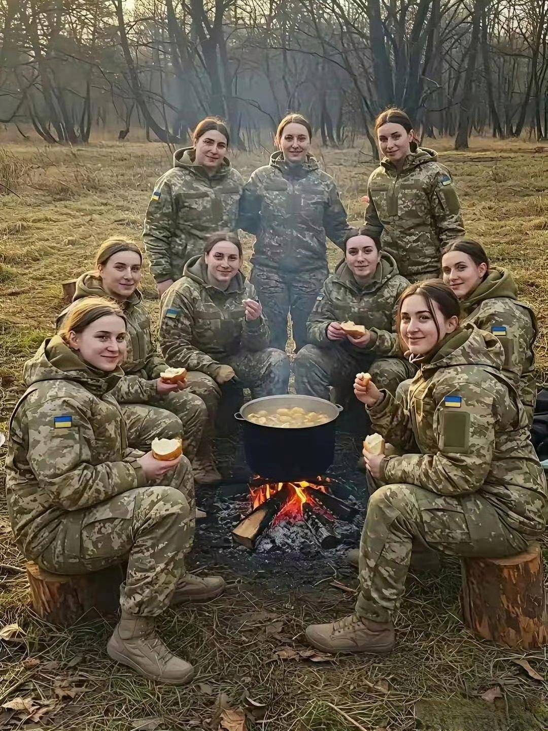 乌克兰女兵到底有多美?身材丰腴大长腿,这点不输俄罗斯