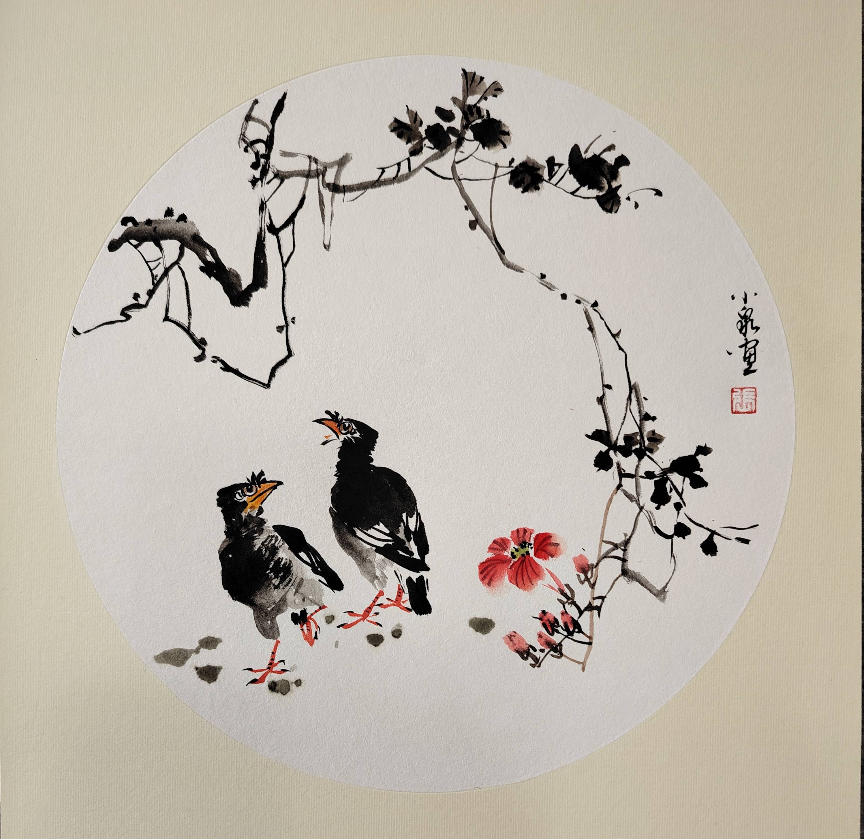 笔墨赋灵韵 禽鸟跃丹青