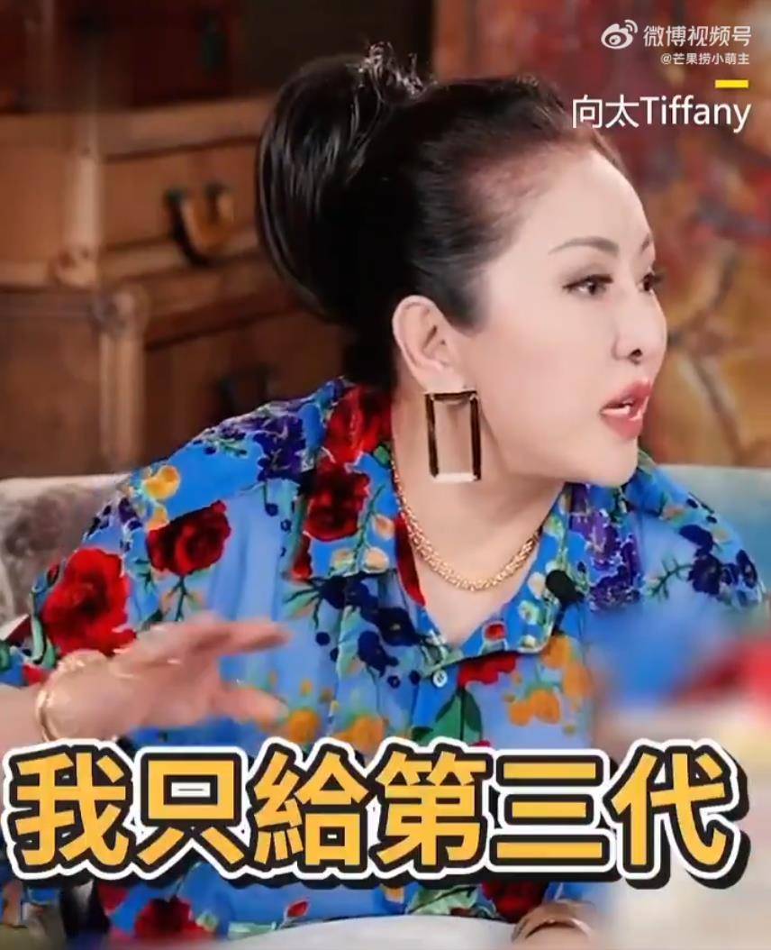 向太陈岚自曝想改遗嘱:第二代不给只给第三代插图3 向太陈岚自曝想改遗嘱:第二代不给只给第三代插图3