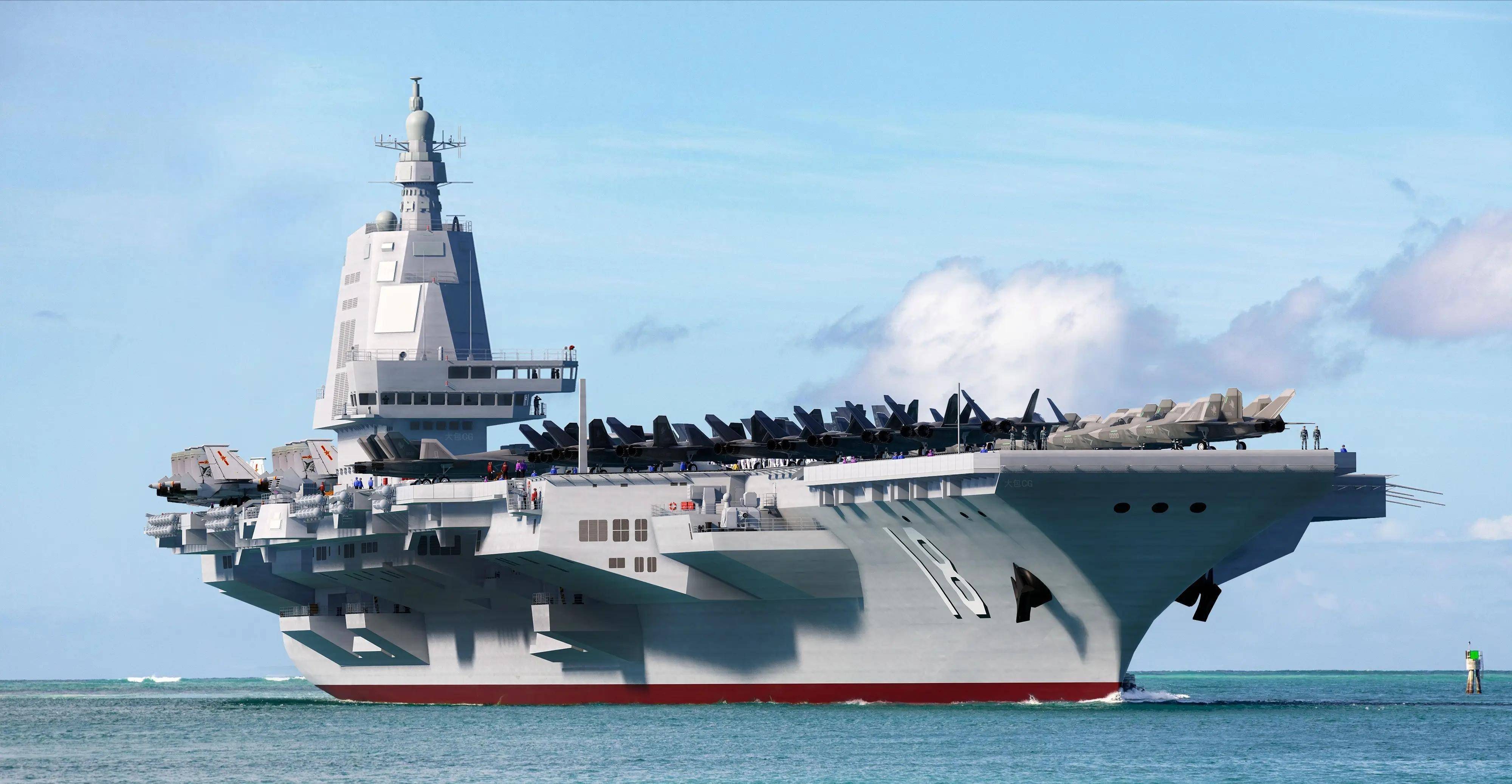 解放军航母发展进入高速道,7艘大平板指日可待?