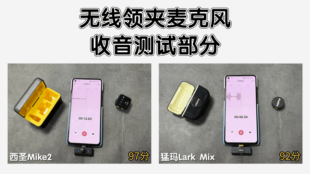 无线领夹麦克风哪个牌子好?猛玛麦克风怎么样?西圣VS猛玛麦克风