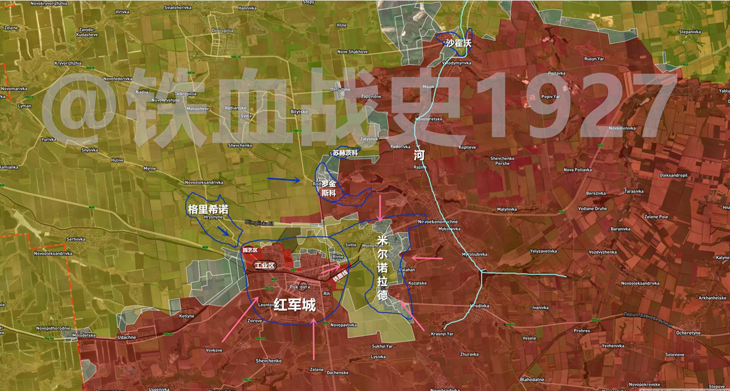 重写标题：红军城战斗进入关键消耗阶段，乌军两旅突围再遭挫败