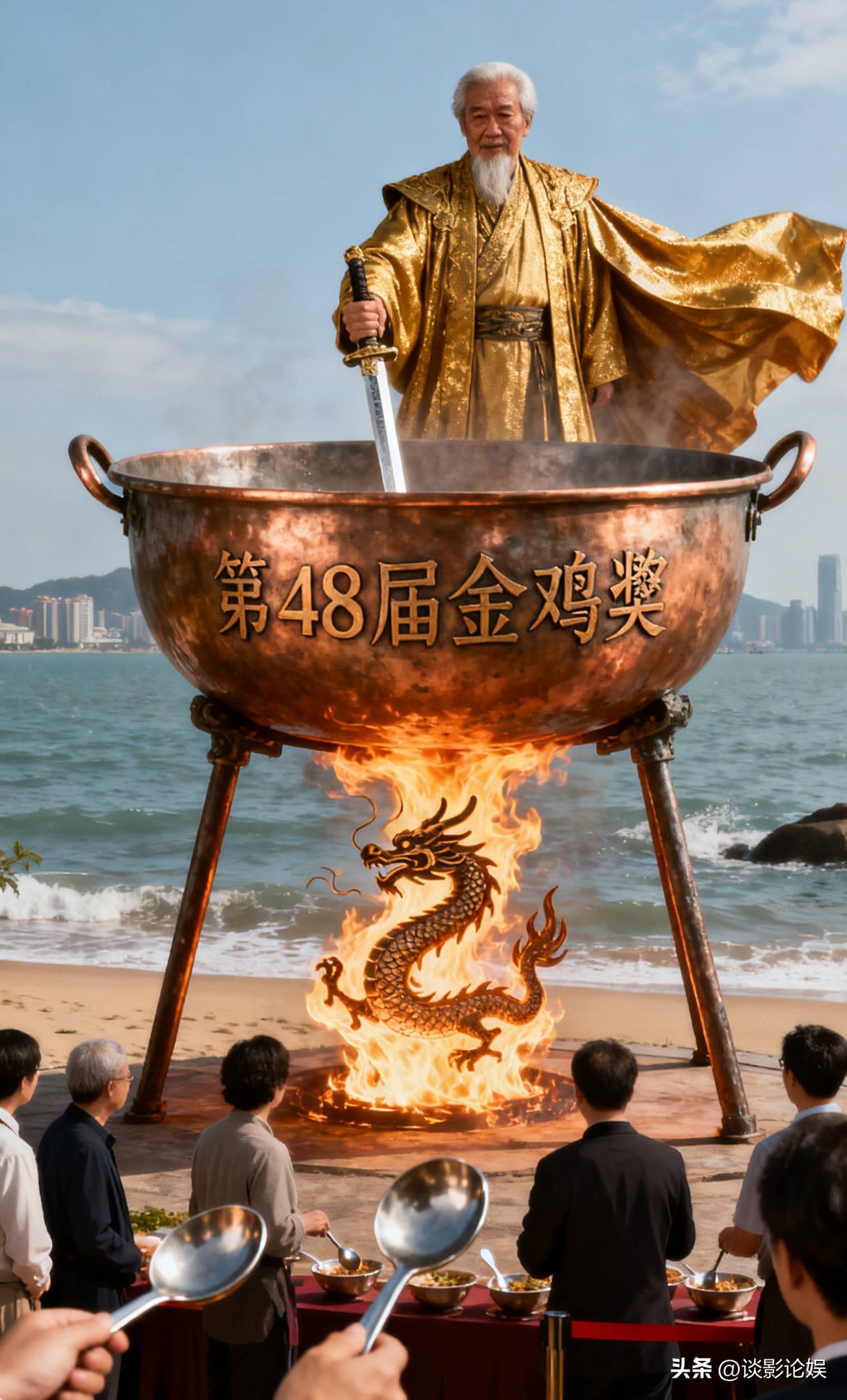 谁给骨灰级评委的权利?金鸡变家宴让国字头奖杯成道具