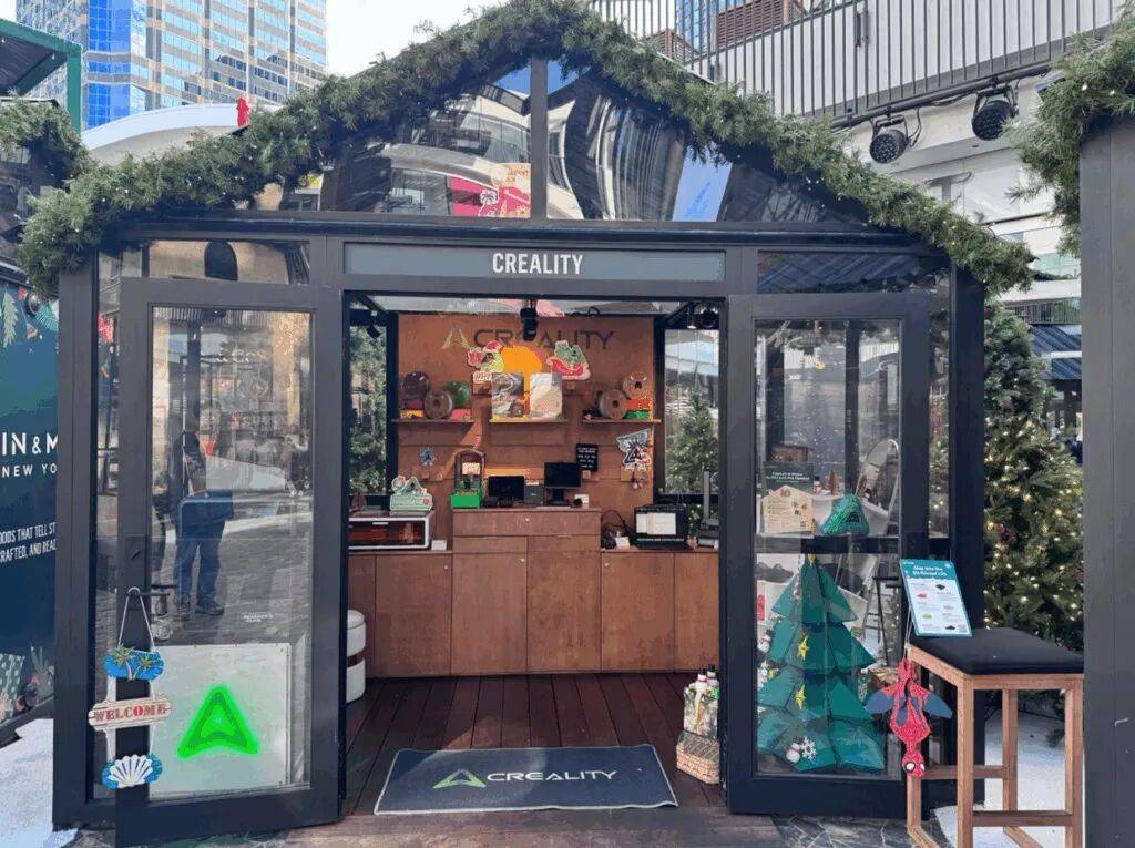 创想三维开设首家海外3D打印快闪店