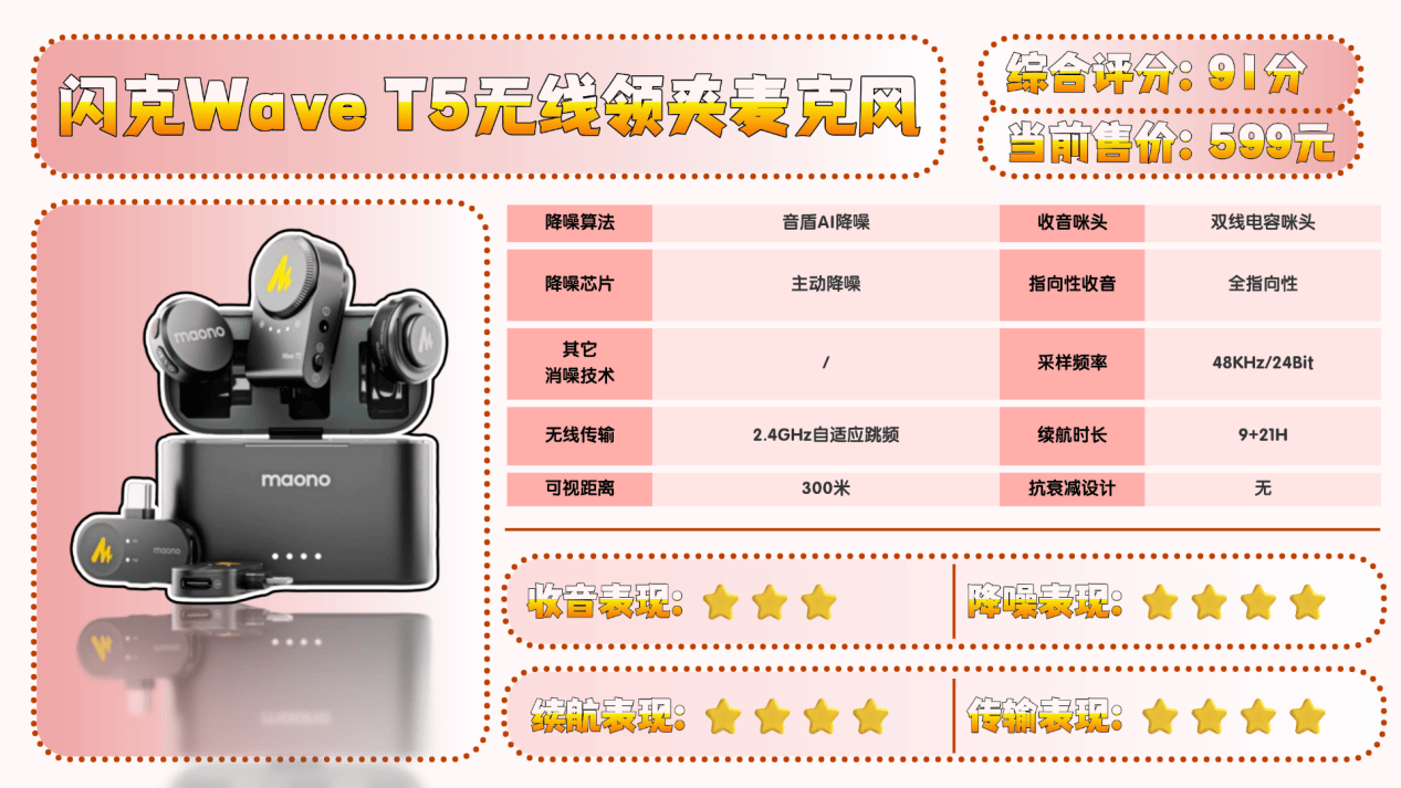 麦克风哪个牌子性价比高？领夹麦哪个好？领夹麦克风品牌排行推荐