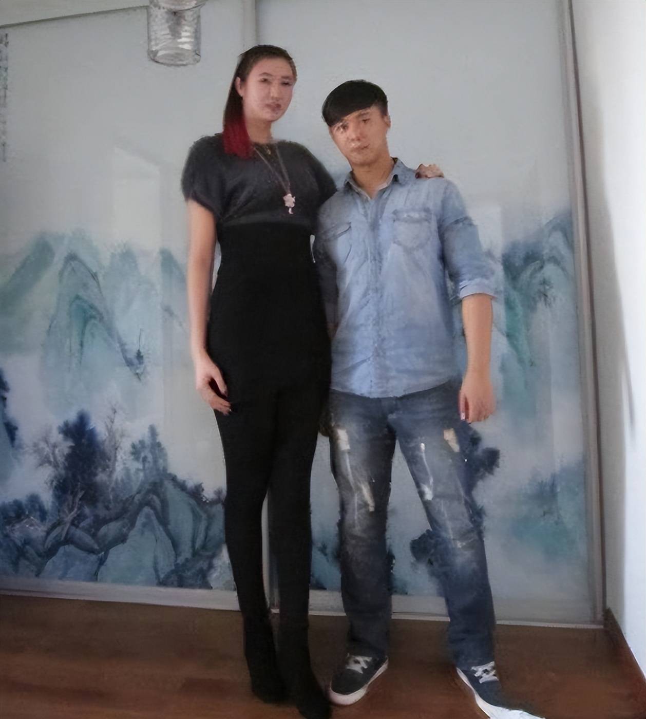 97米篮球女神,公婆很喜欢,还为她拆掉门框
