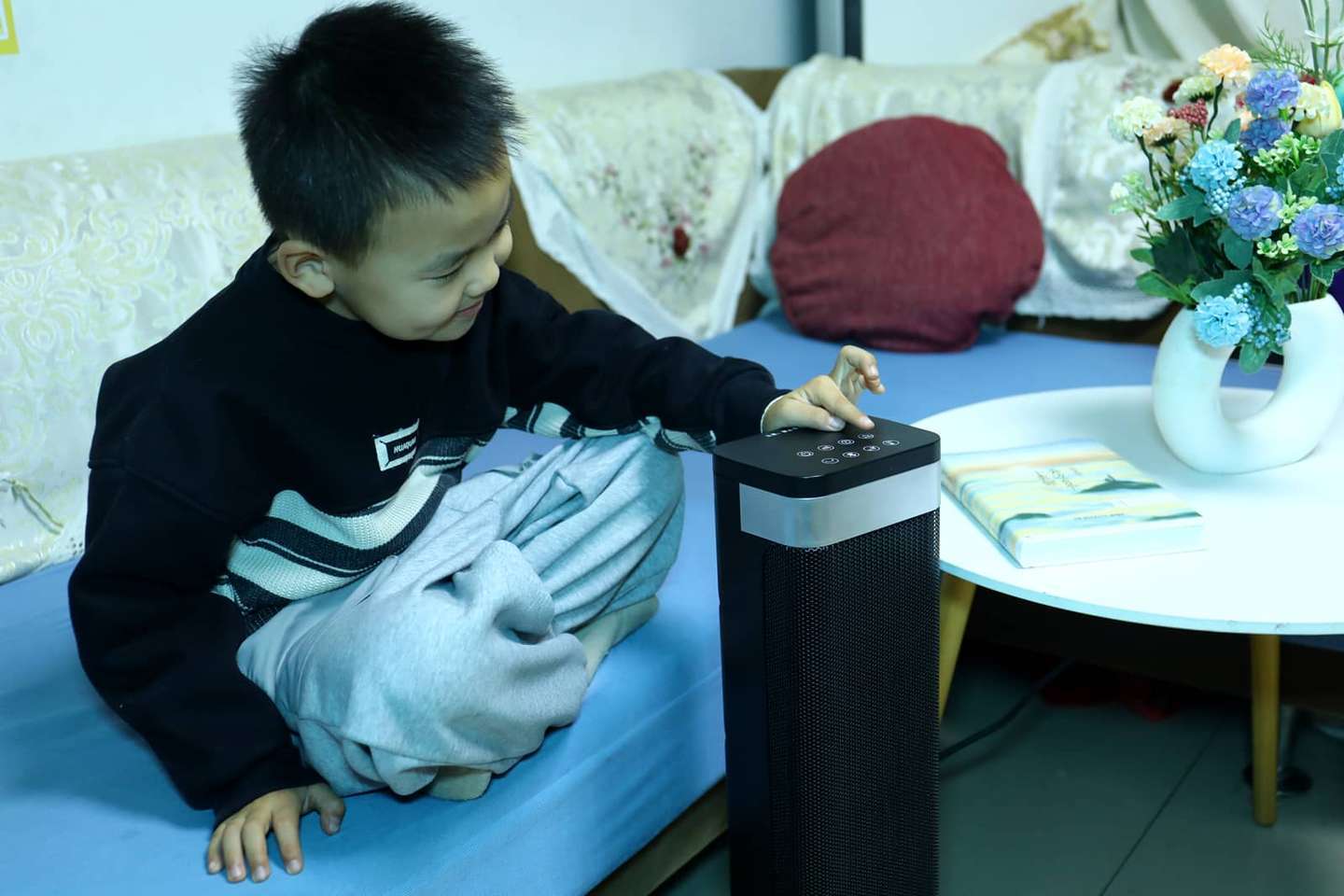 小空间速热王者！宫菱暖风机测评：欧盟认证安全无毒+母婴级柔风