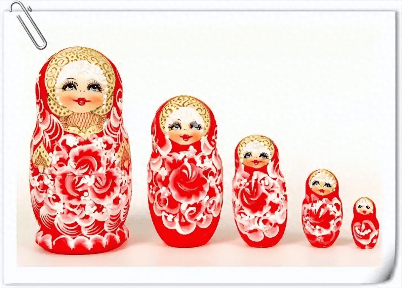 俄罗斯套娃,一定是受了一首中原童谣的启发