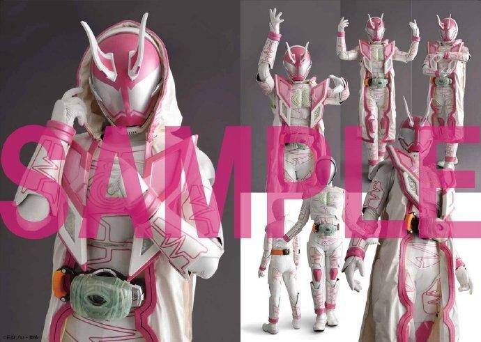 假面骑士Ghost特写写真集「复刻版」中KanonSpecter 特写披露，SHF 真骨雕 假面骑士德尔塔展会图公开