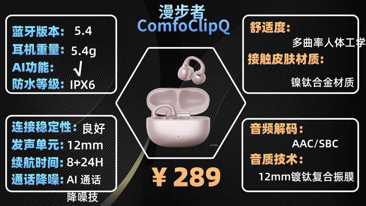 开放式耳机品牌值得推荐哪个？2026年开放式耳机性价比推荐十强排行榜