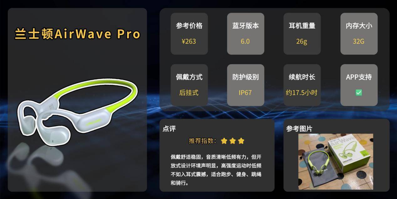 什么骨传导耳机好用,十款热门运动耳机实测,耐用才是硬道理