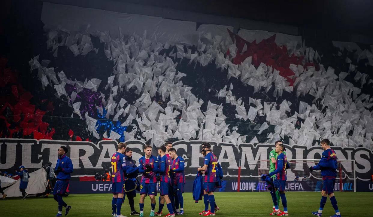 欧冠再传捷报!西甲冠军巴萨连胜在望,巨星破门超越C罗