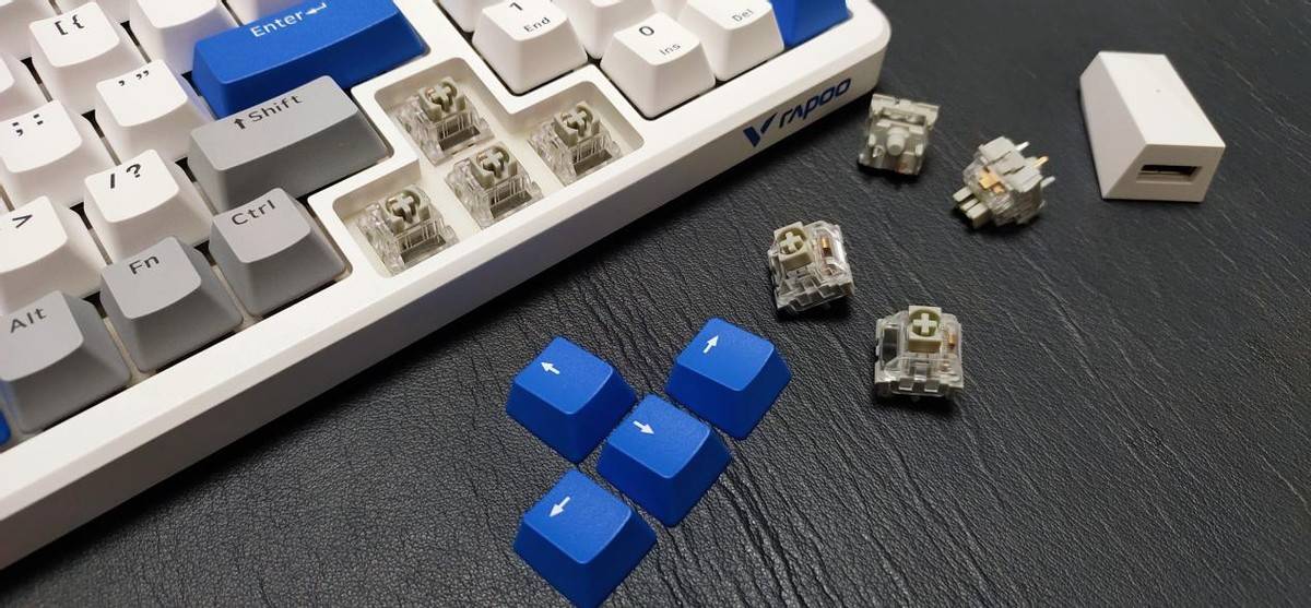 中大手电竞首选键鼠套装，续航+性能+颜值，雷柏V700DIY-98长续航版+VT9实力出圈真硬核！