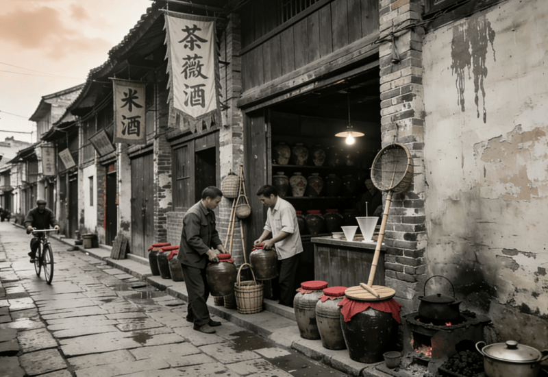 四代匠心酿荼薇：从中山酒厂到小荼仙，何氏的百年酒魂
