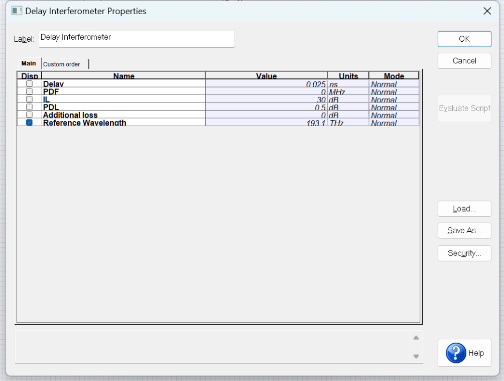[Optiwave] OptiSystem应用：延迟干涉仪的特性的图3