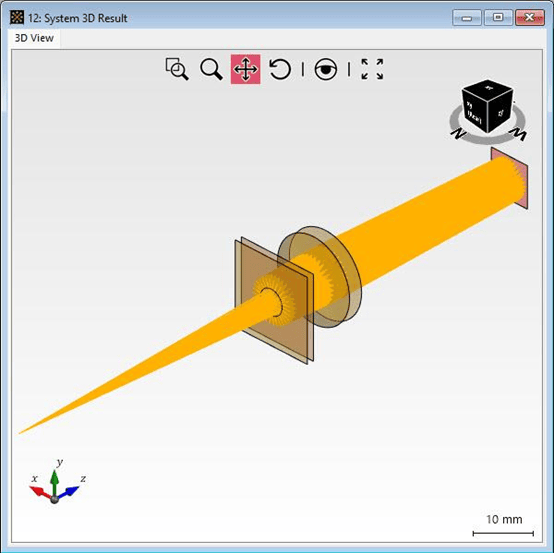 [VirtualLab] 光学系统的3D可视化的图6