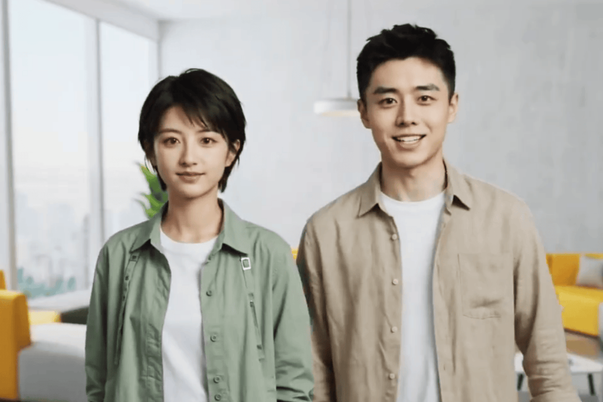 耀客AI艺人秦凌岳林汐颜引热议，网友直呼撞脸多位明星要求维权