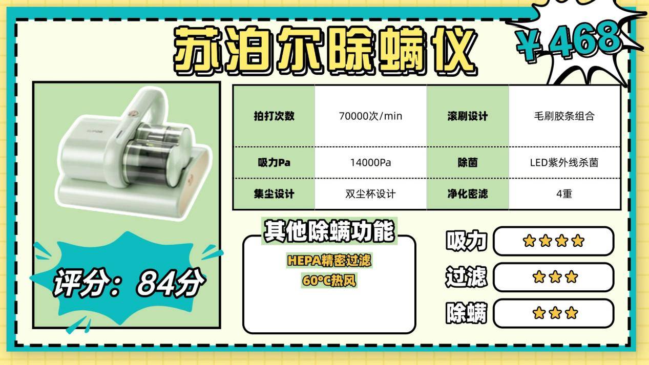 无线除螨仪哪个品牌最好最实用？什么牌子的除螨仪好？年度热销除螨仪十大品牌排名榜，一文解析！