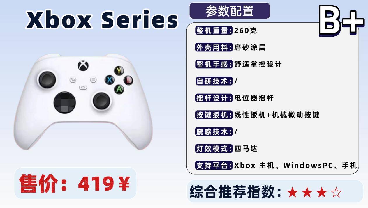 游戏手柄哪个牌子的好?十大性价比游戏手柄推荐榜单