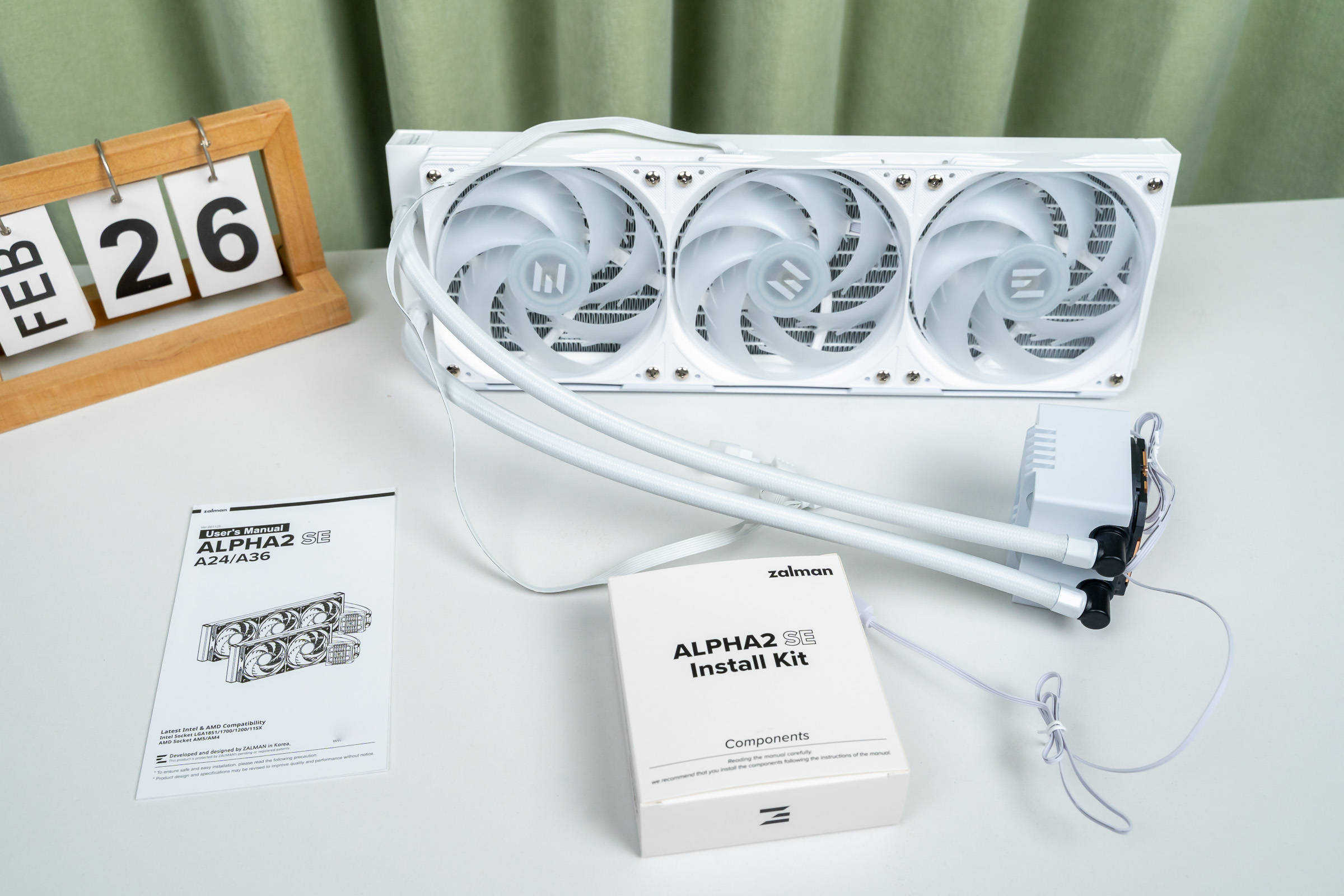 zalman思民的阿尔法2 SE A36水冷散热器：稳住本地AI运算的最后一步