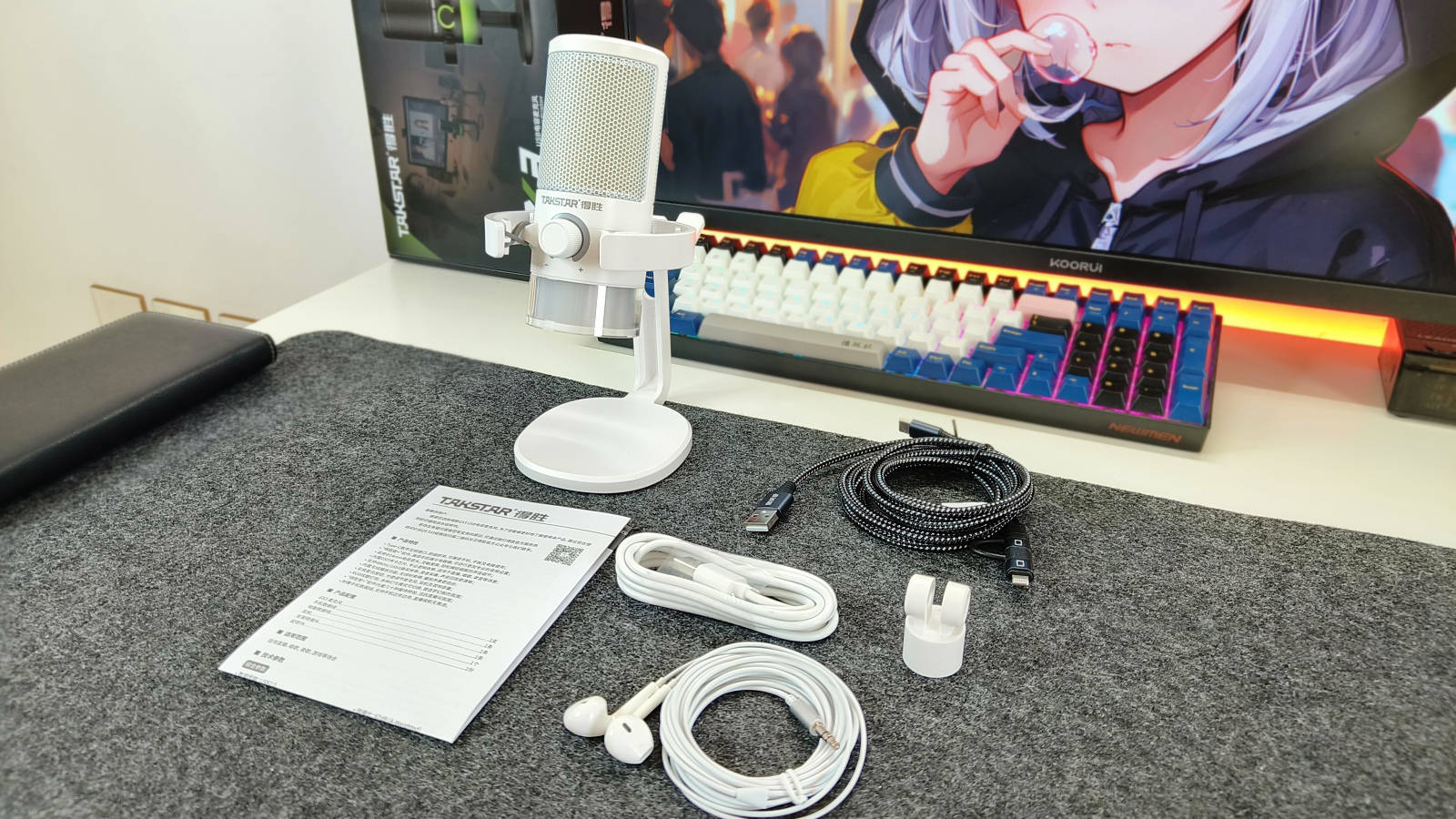 硬核实力,成就纯净音质丨得胜GX3电容麦克风深度体验