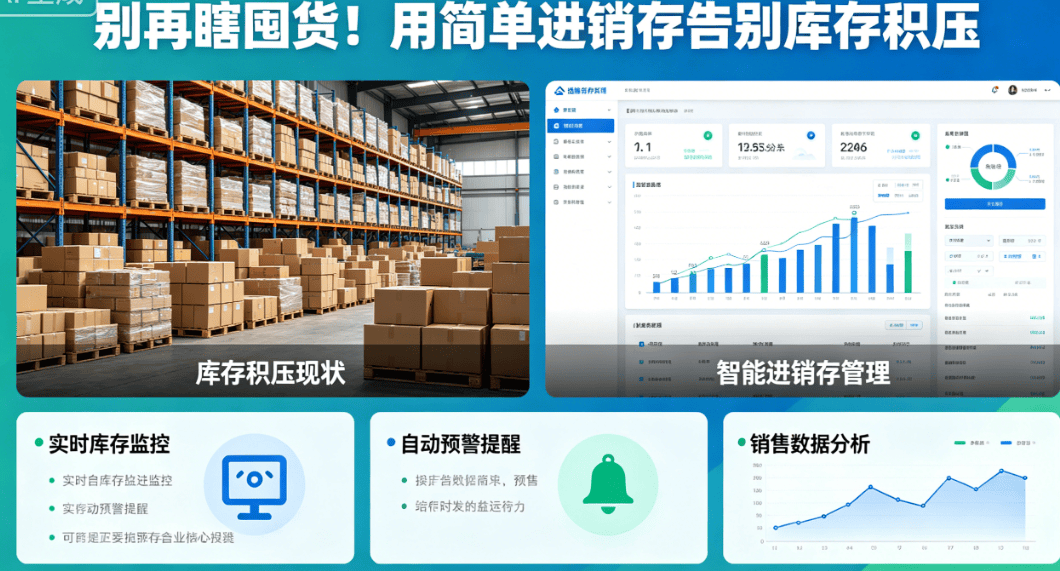 象过河：别再瞎囤货！用一套简单进销存，告别库存积压