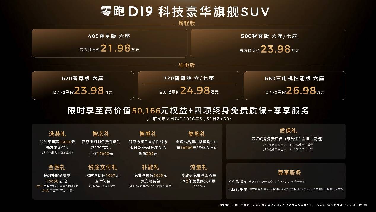 全域自研的硬核实力:零跑D19售价21.98万起,重塑旗舰平权新时代 全域自研的硬核实力:零跑D19售价21.98万起,重塑旗舰平权新时代